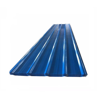 0.12-0.8mm PPGI lamiera ondulata con certificato CE 750-1250mm