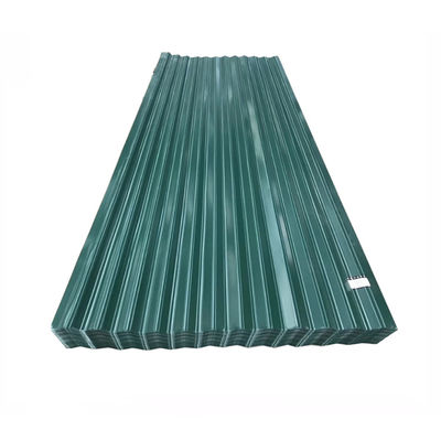 Fogli di copertura in acciaio ondulato preverniciato PPGI PPGL 1250mm